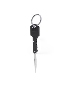 Llavero navaja personalizado de aluminio y acero, otra vista