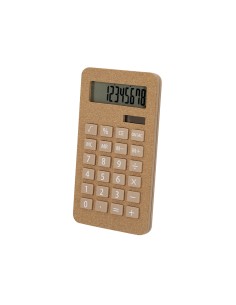 Calculadora solar de corcho personalizada