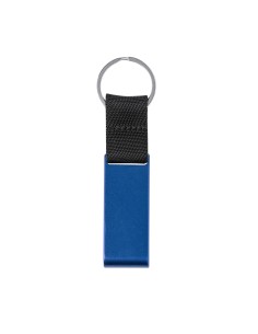 Llavero soporte para smartphone y tablet personalizado en color azul