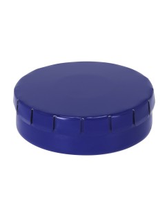 Dispensador de caramelos de menta sin azúcar personalizado en color blanco, vista completa