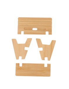 Soporte para Móvil de Bambú con Forma de Banco | Goodie