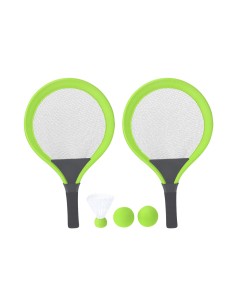 Set de Playa con Raquetas, Pelotas y Pluma | Goodie