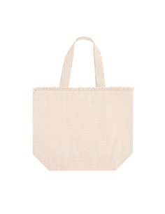 Bolsa de Algodón con Flecos y Asas Largas | Goodie