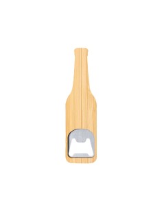 Abridor con Diseño de Botella en Bambú | Goodie