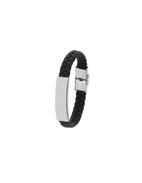 Pulsera con Placa de Acero Inox y Cierre | Goodie