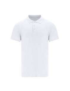 Polo Adulto de Algodón Piqué Blanco Personalizado | Goodie