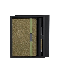 Set de Bloc de Notas y Bolígrafo de Fibra de Té | Goodie
