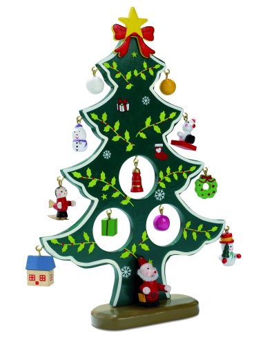 Árbol decorativo de madera 7CX1278