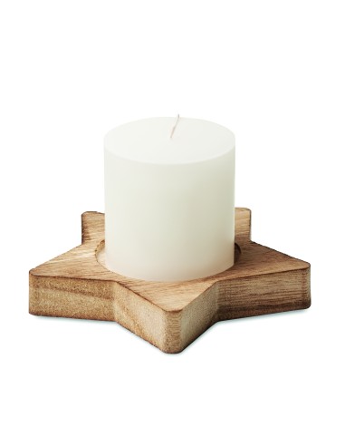 Porta velas madera 7CX1481