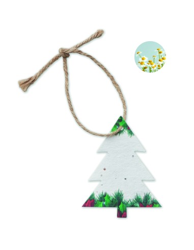 Adorno navideño papel semillas 7CX1517