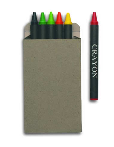 Estuche 6 lápices de cera 7IT2172