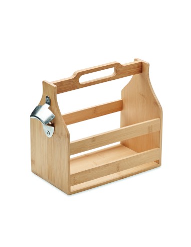 Caja de bambú para 6 cervezas 7MO2110
