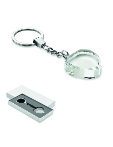 Llavero corazón de cristal 7MO2658