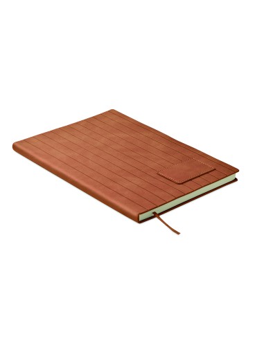 Cuaderno A5 en PU ahumado 7MO2663