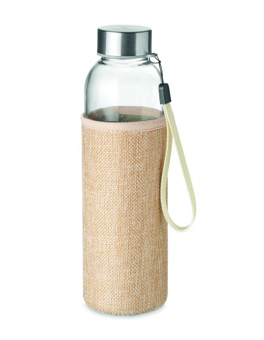 Botella cristal con funda 500ml 7MO6168
