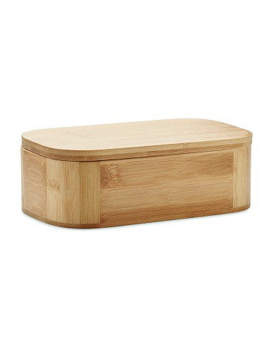 Fiambrera de bambú 1000ml Personalizada 7MO6378
