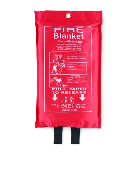 Manta ignifuga en bolsa de PVC Personalizada 7MO6386