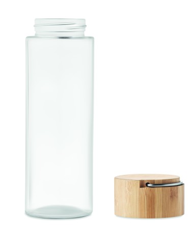 Botella  500 ml tapa de bambú 7MO6413