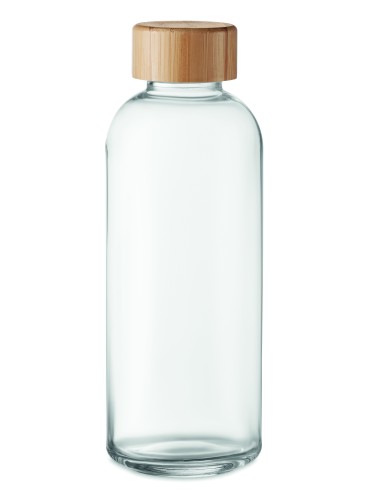 Botella 650 ml tapa de bambú 7MO6426