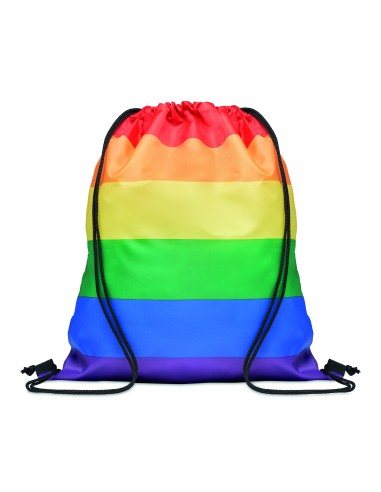 Bolsa cuerdas rainbow de RPET 7MO6436
