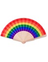 Abanico de madera rainbow Personalizado 7MO6446 - Imagen 6