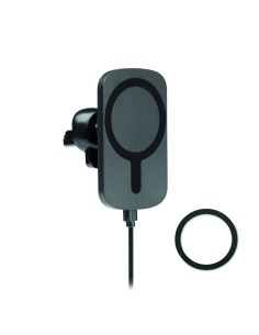Cargador inalámbrico para coche con soporte rejilla personalizado