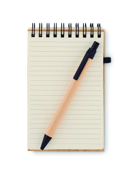 Libreta de bambú A6 7MO6528