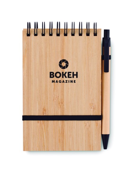 Libreta de bambú A6 7MO6528