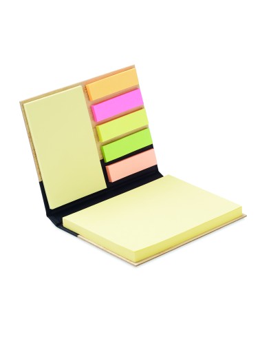 Notas adhesivas en funda bambú 7MO6529
