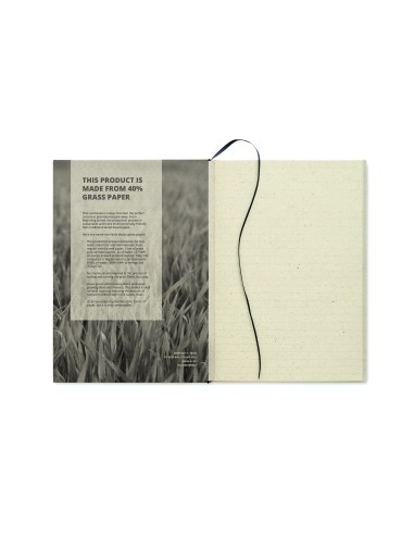 Libreta A5 papel de hierba 7MO6542