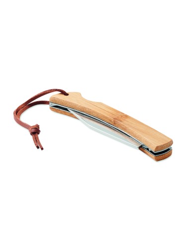 Cuchillo plegable de bambú 7MO6623