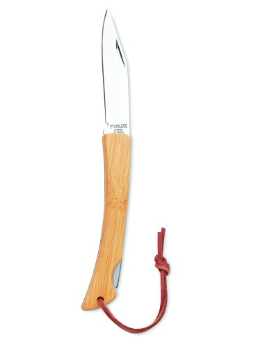 Cuchillo plegable de bambú 7MO6623