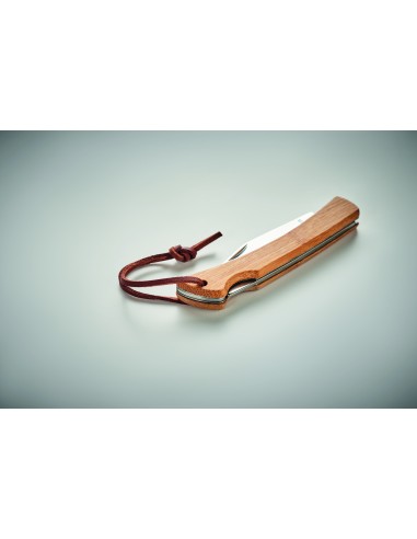 Cuchillo plegable de bambú 7MO6623