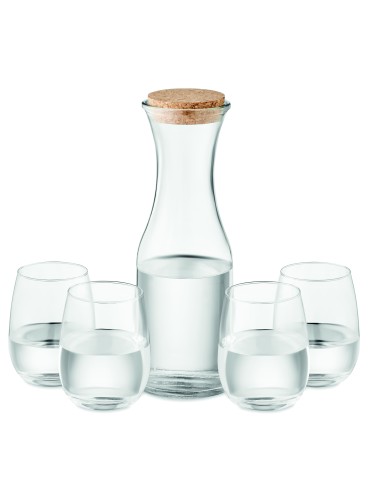 Set bebida vidrio reciclado 7MO6656