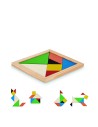 Rompecabezas Tangram de madera Personalizada 7MO6693 - Imagen 1
