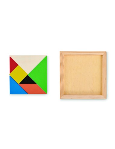 Rompecabezas Tangram de madera 7MO6693