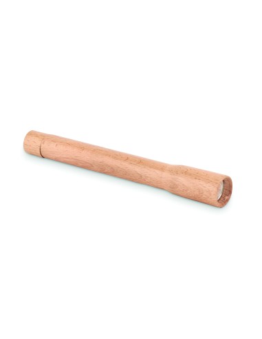 Linterna de madera con luz COB 7MO6695