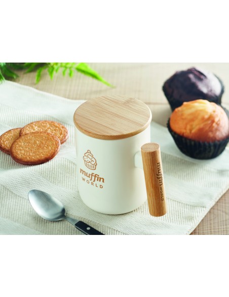 Taza de porcelana tapa 380 ml 7MO6781