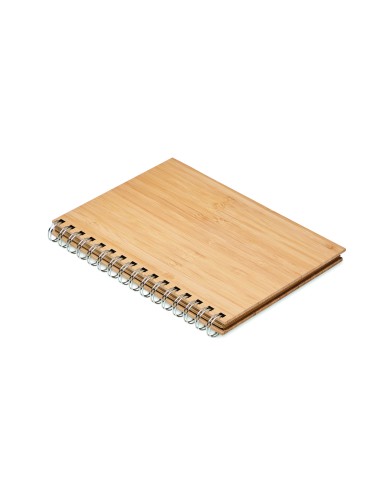 Libreta A5 de bambú anillas 7MO6790