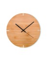 Reloj redondo pared de bambú Personalizado 7MO6792 - Imagen 6
