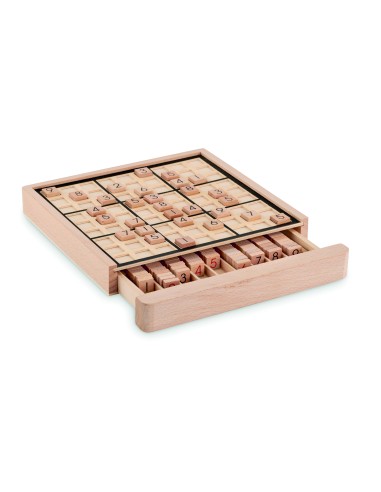 Juego de mesa sudoku de madera 7MO6793
