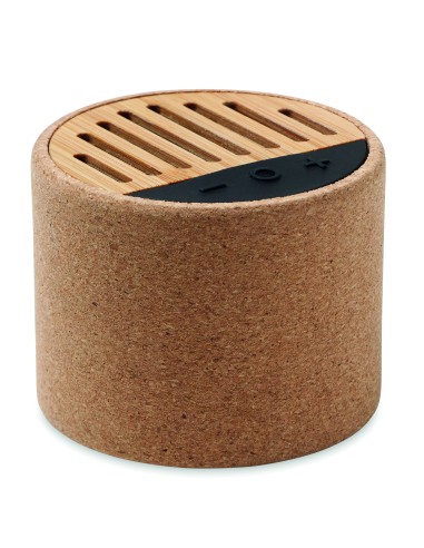 Altavoz redondo de corcho 7MO6819