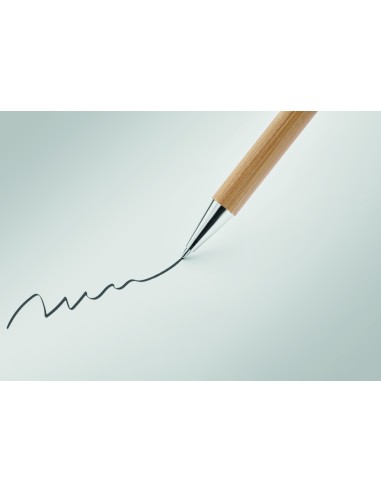 Bolígrafo giratorio de bambú 7MO6821