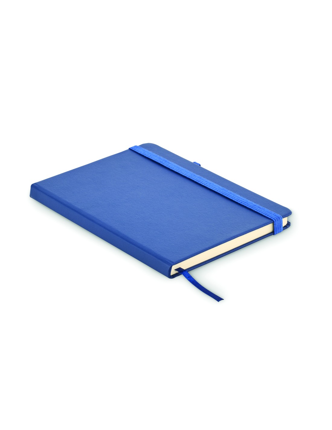 Libreta A5 personalizada de piel sintética en color azul