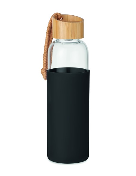 Botella vidrio 500 ml en funda 7MO6845