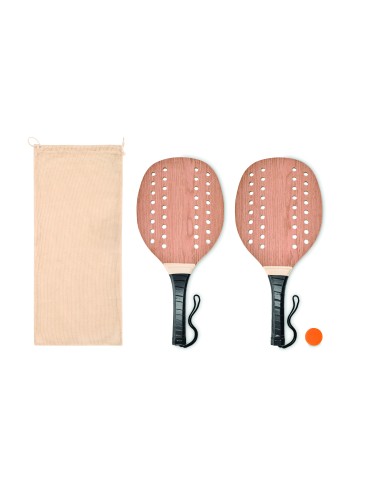 Set palas de palo de rosa 7MO6846