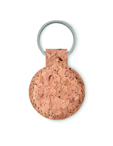 Llavero de corcho redondo 7MO6877
