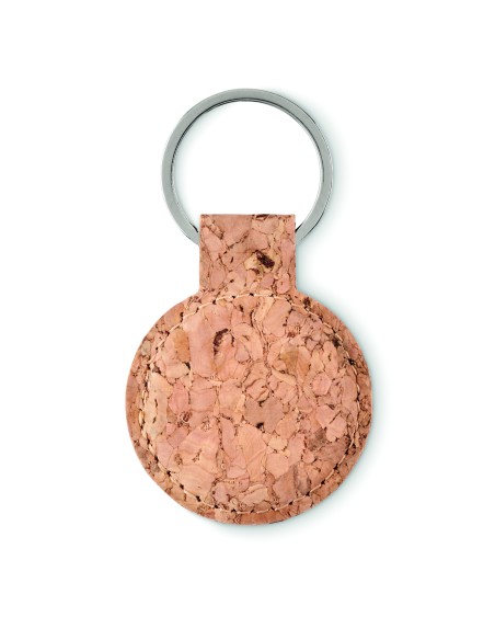 Llavero de corcho redondo 7MO6877