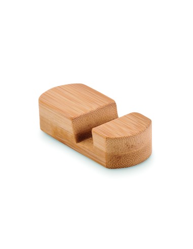 Mini soporte teléfono de bambú 7MO6888