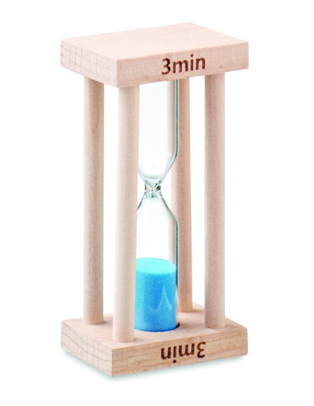 Reloj arena madera 3 minutos 7MO6902
